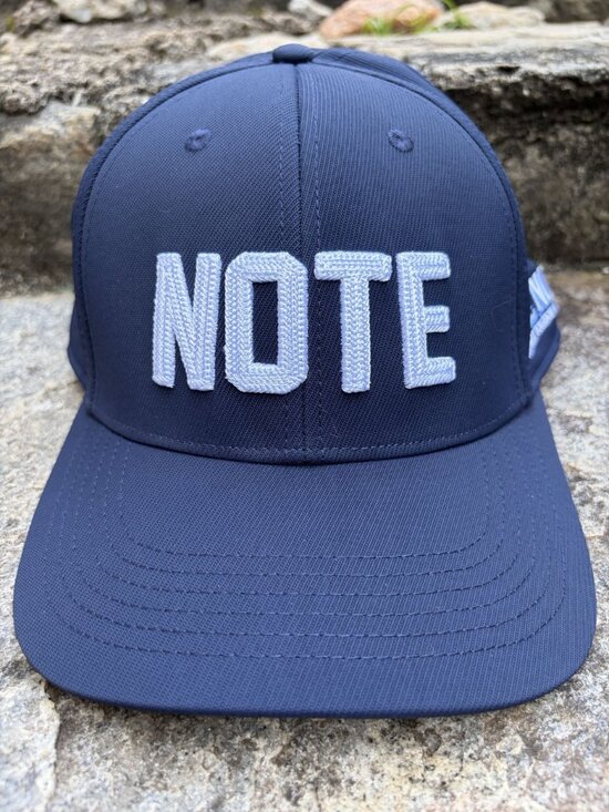 Blue Note Other - Blue Note Straight Bourbon Whiskey Adjustable Mesh Back Baseball Cap Navy Blue